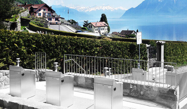 Five ecopoints are set up in Bourg-en-Lavaux