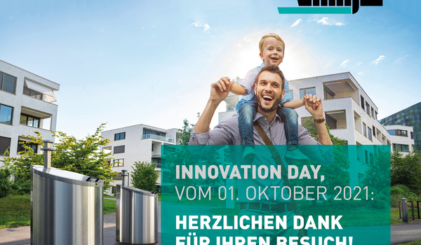 Ein herzliches Dankeschön für Ihren Besuch am INNOVATION DAY 2021