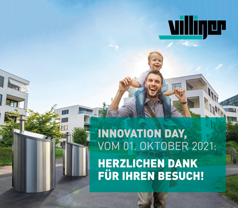 Ein herzliches Dankeschön für Ihren Besuch am INNOVATION DAY 2021