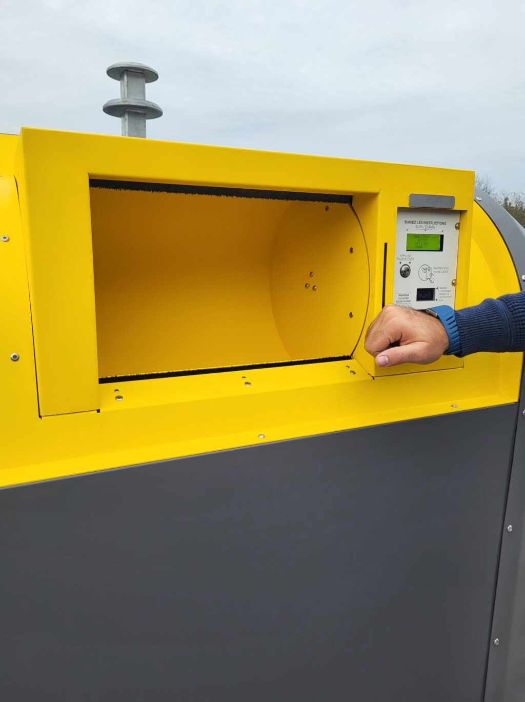 SMART-Line Einwurffach – Villiger Entsorgungssysteme AG