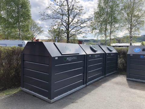 C-Modell, Oberflur-Container – Villiger Entsorgungssysteme AG