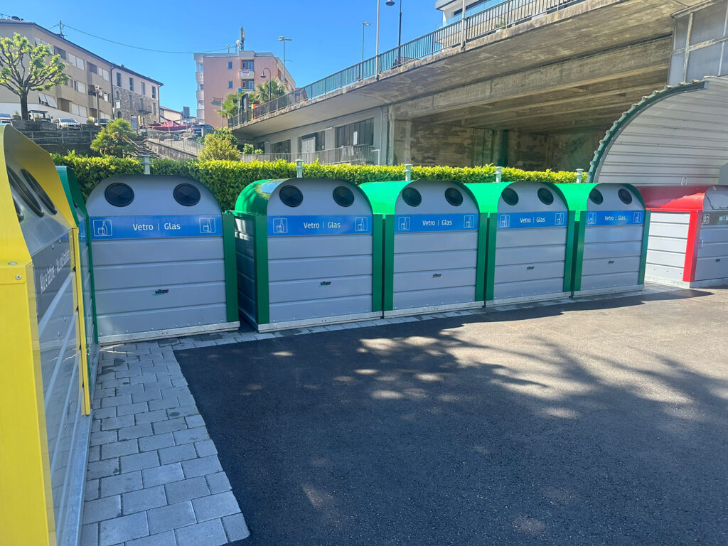 City-Line Glascontainer – Villiger Entsorgungssysteme AG