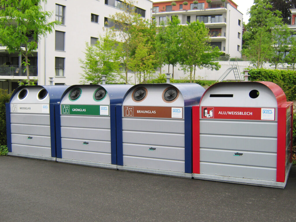 City-Line Glascontainer – Villiger Entsorgungssysteme AG