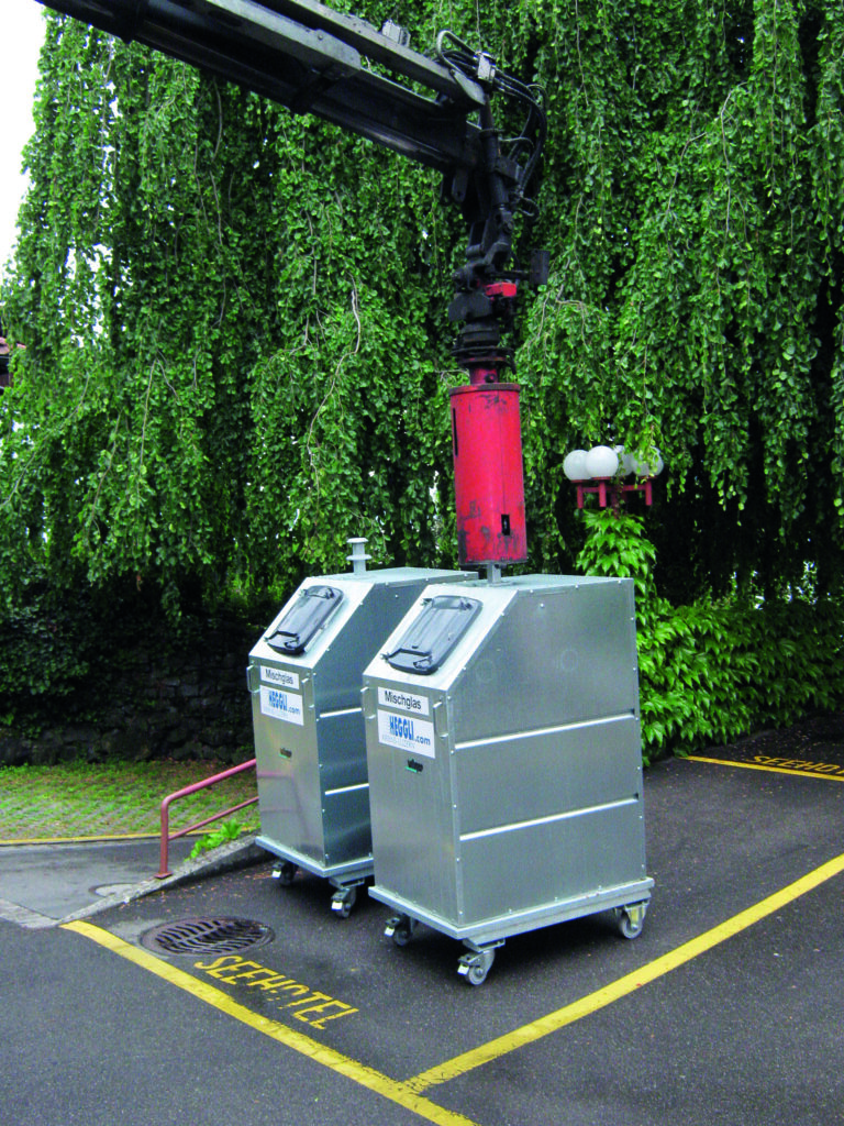 Industrie- und Gastronomiecontainer, Oberflur-Container – Villiger Entsorgungssysteme AG