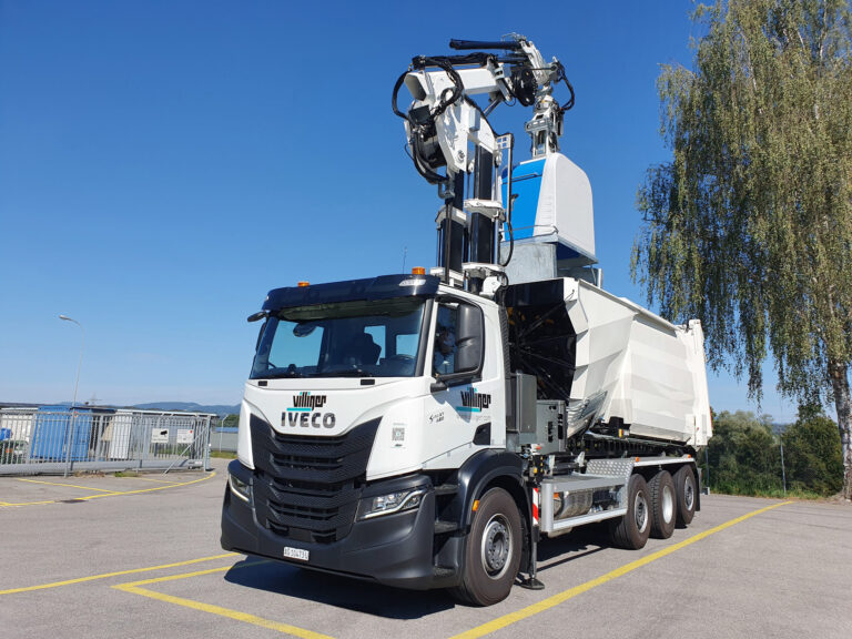 Speed-Waste-Lifter, Fahrzeugtechnik – Villiger Entsorgungssysteme AG