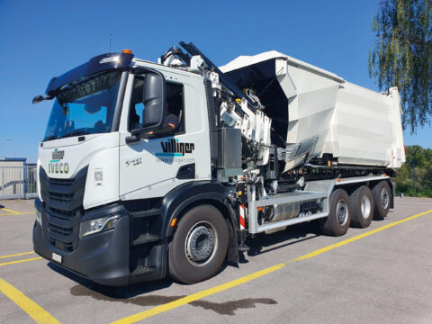 Speed-Waste-Lifter, Fahrzeugtechnik – Villiger Entsorgungssysteme AG