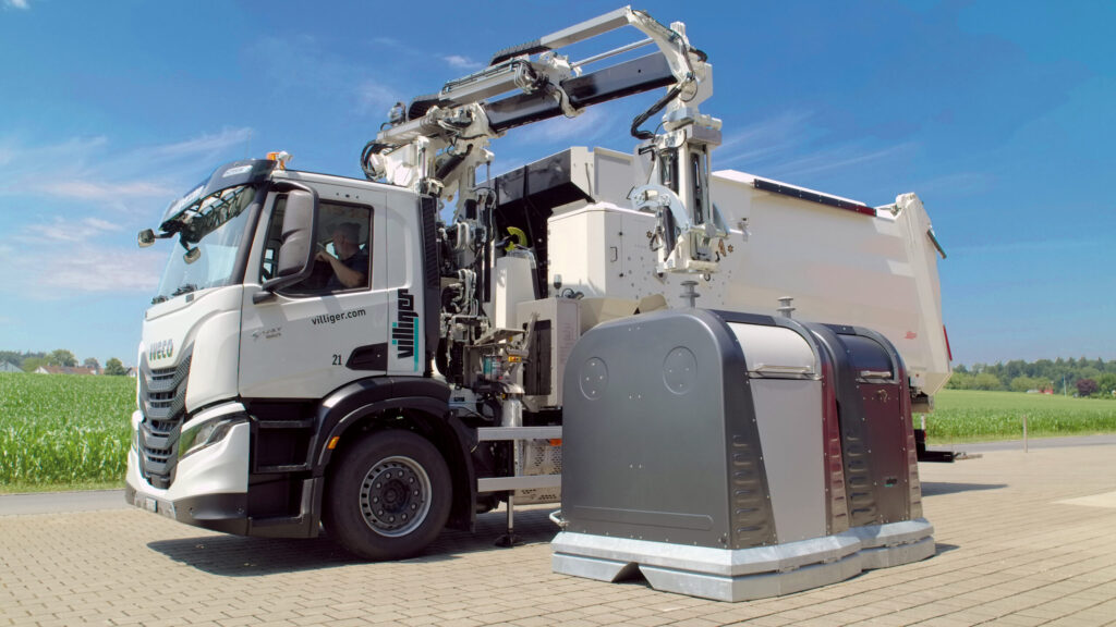Speed-Waste-Lifter, Fahrzeugtechnik – Villiger Entsorgungssysteme AG
