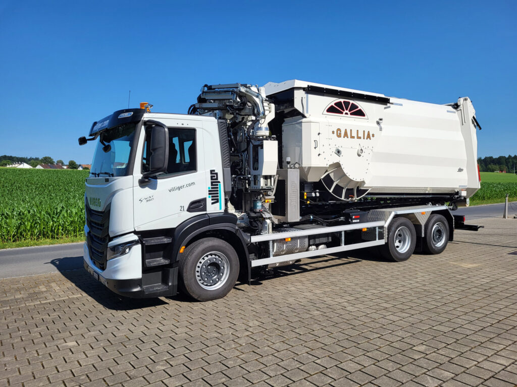 Speed-Waste-Lifter, Fahrzeugtechnik – Villiger Entsorgungssysteme AG