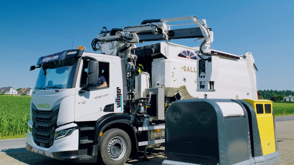 Speed-Waste-Lifter, Fahrzeugtechnik – Villiger Entsorgungssysteme AG