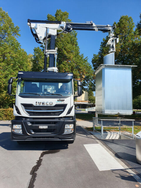 Speed-Waste-Lifter, Fahrzeugtechnik – Villiger Entsorgungssysteme AG