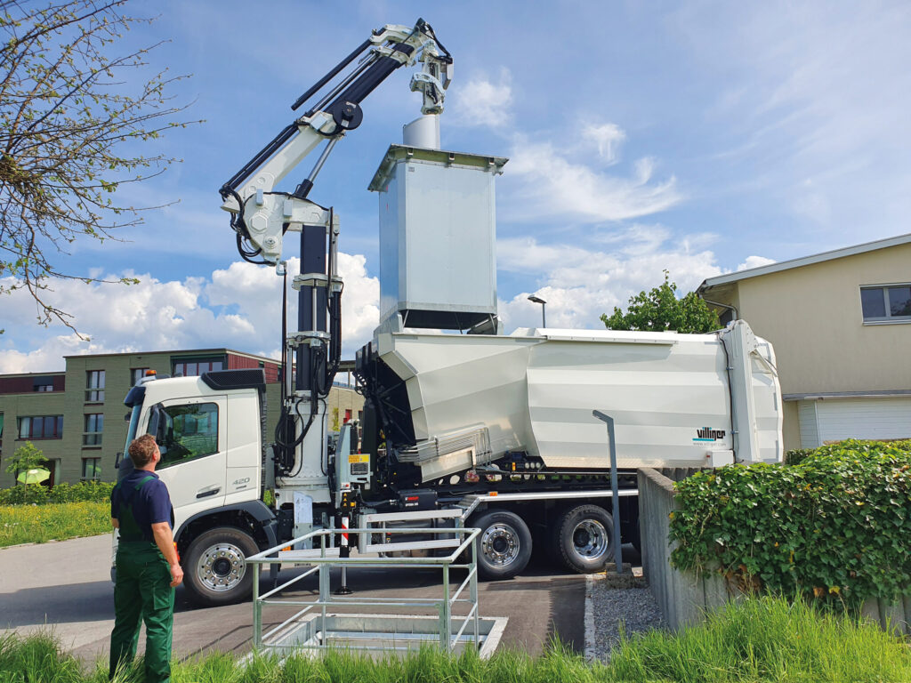 Speed-Compactor VC, Fahrzeugtechnik – Villiger Entsorgungssysteme AG