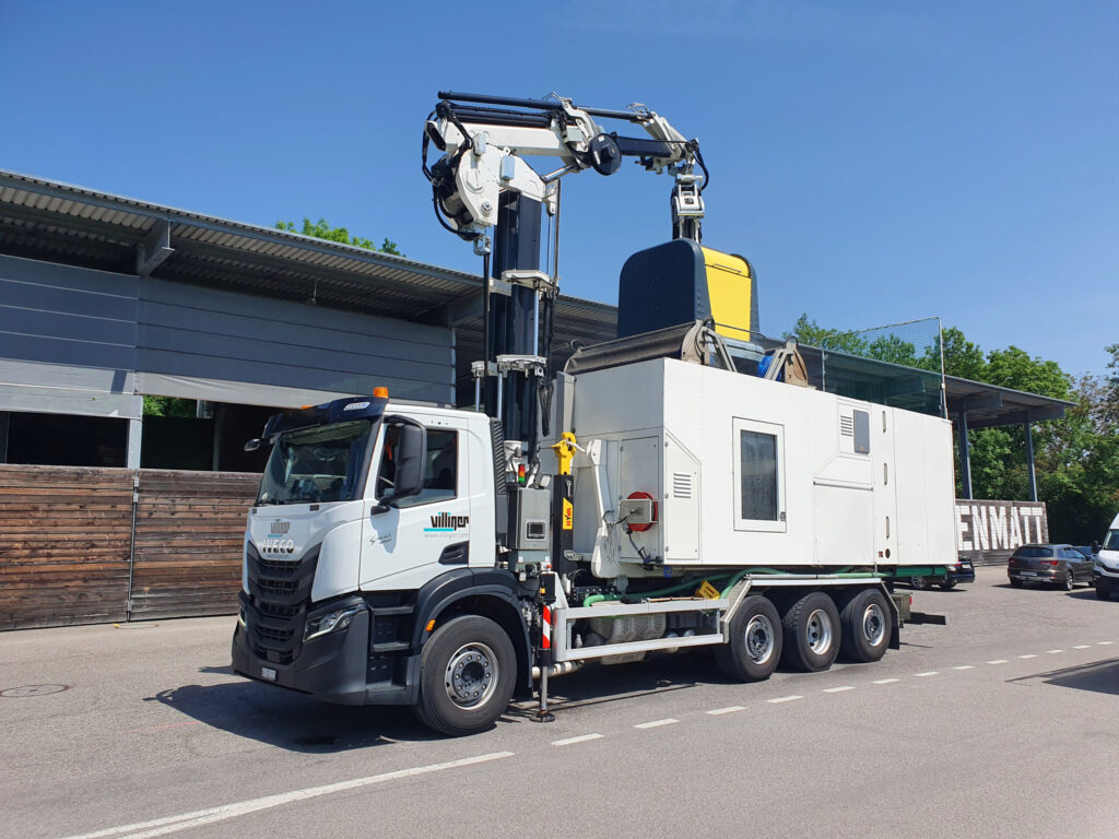 Speed-Waste-Lifter, Fahrzeugtechnik – Villiger Entsorgungssysteme AG