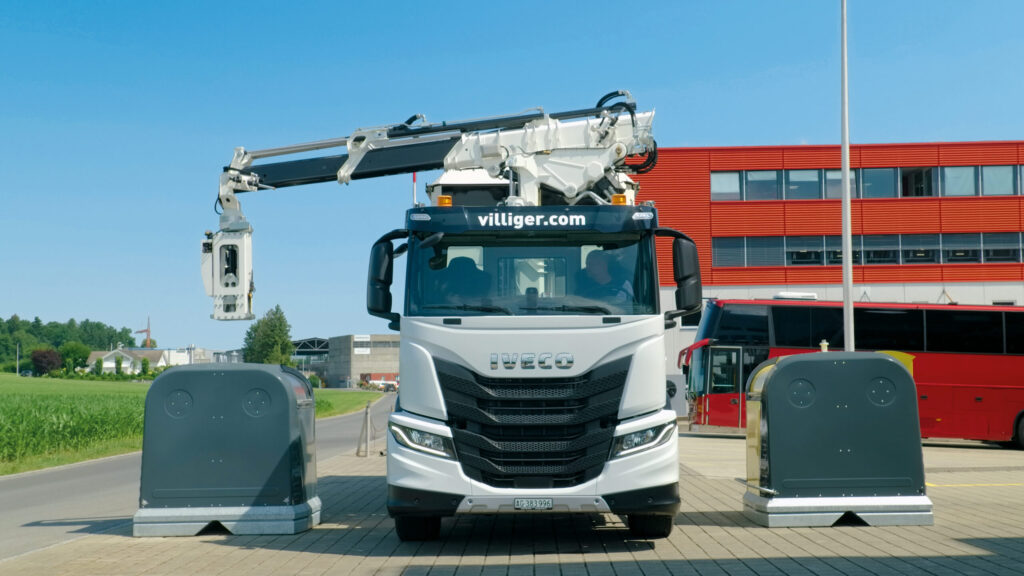 Speed-Waste-Lifter, Fahrzeugtechnik – Villiger Entsorgungssysteme AG