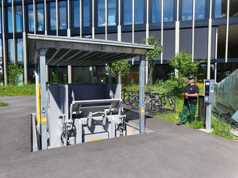 Quadromat Liftsysteme – Villiger Entsorgungssysteme AG