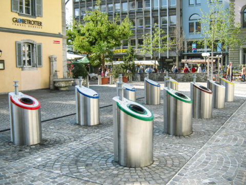 Baléro Einwurfsäule – Villiger Entsorgungssysteme AG