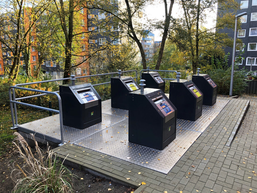 Bellagio Einwurfsäule – Villiger Entsorgungssysteme AG