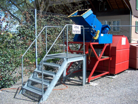 Multipress DW E30, Pressen – Villiger Entsorgungssysteme AG