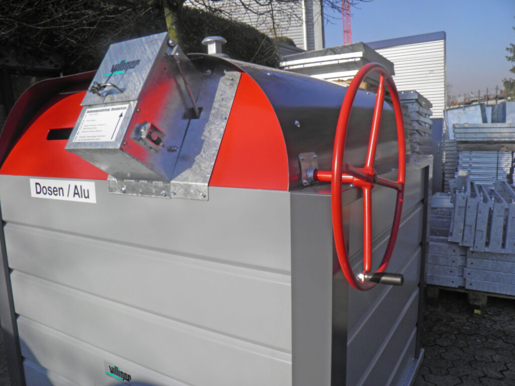 Dosenpresse DW H5, Pressen – Villiger Entsorgungssysteme AG