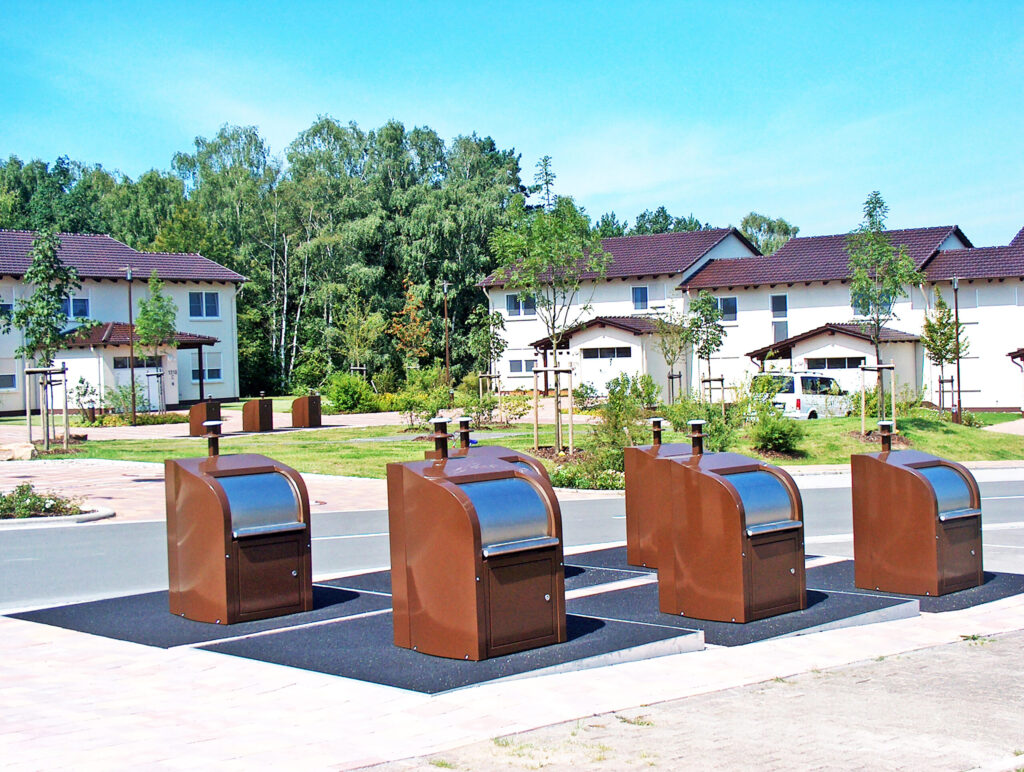 Marino Einwurfsäule – Villiger Entsorgungssysteme AG