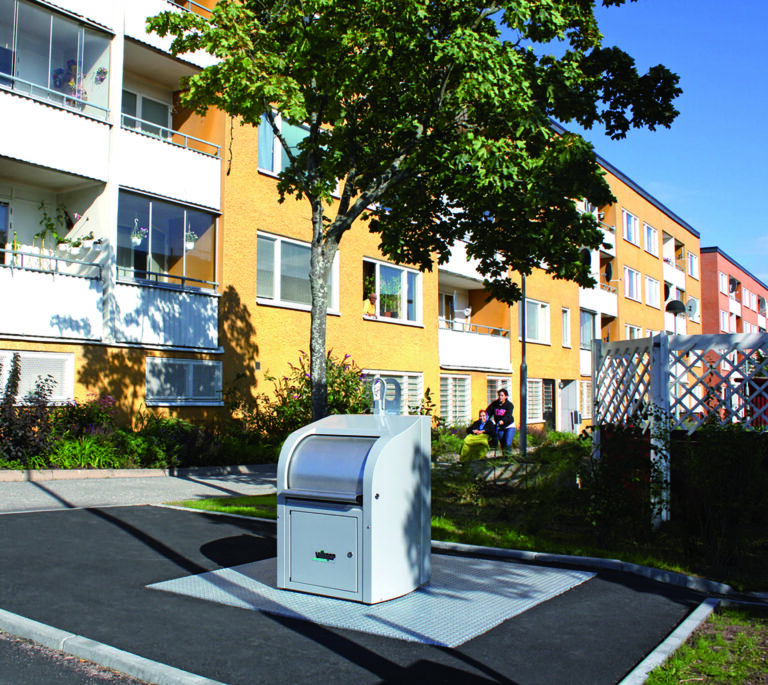 Marino Einwurfsäule – Villiger Entsorgungssysteme AG