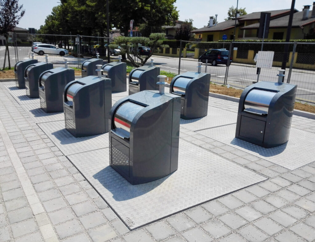 Marino Einwurfsäule – Villiger Entsorgungssysteme AG