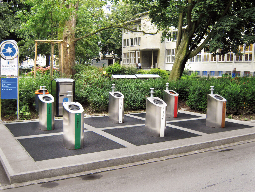 Terrano Einwurfsäule – Villiger Entsorgungssysteme AG