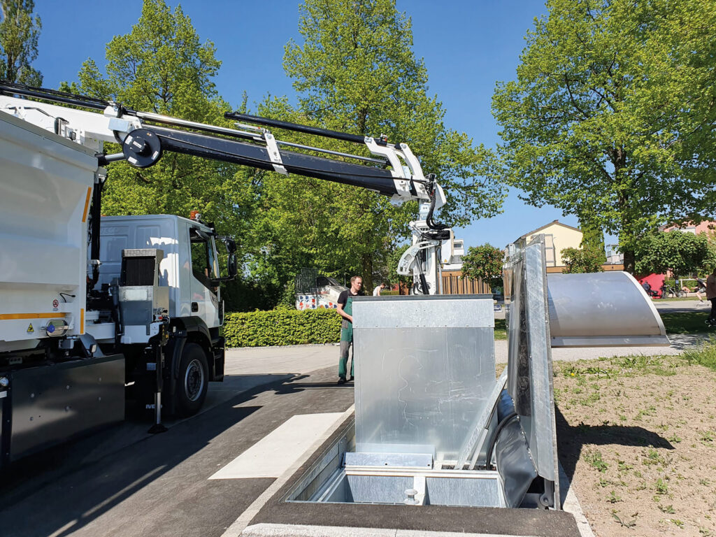 Swingomat, Fahrzeugtechnik – Villiger Entsorgungssysteme AG