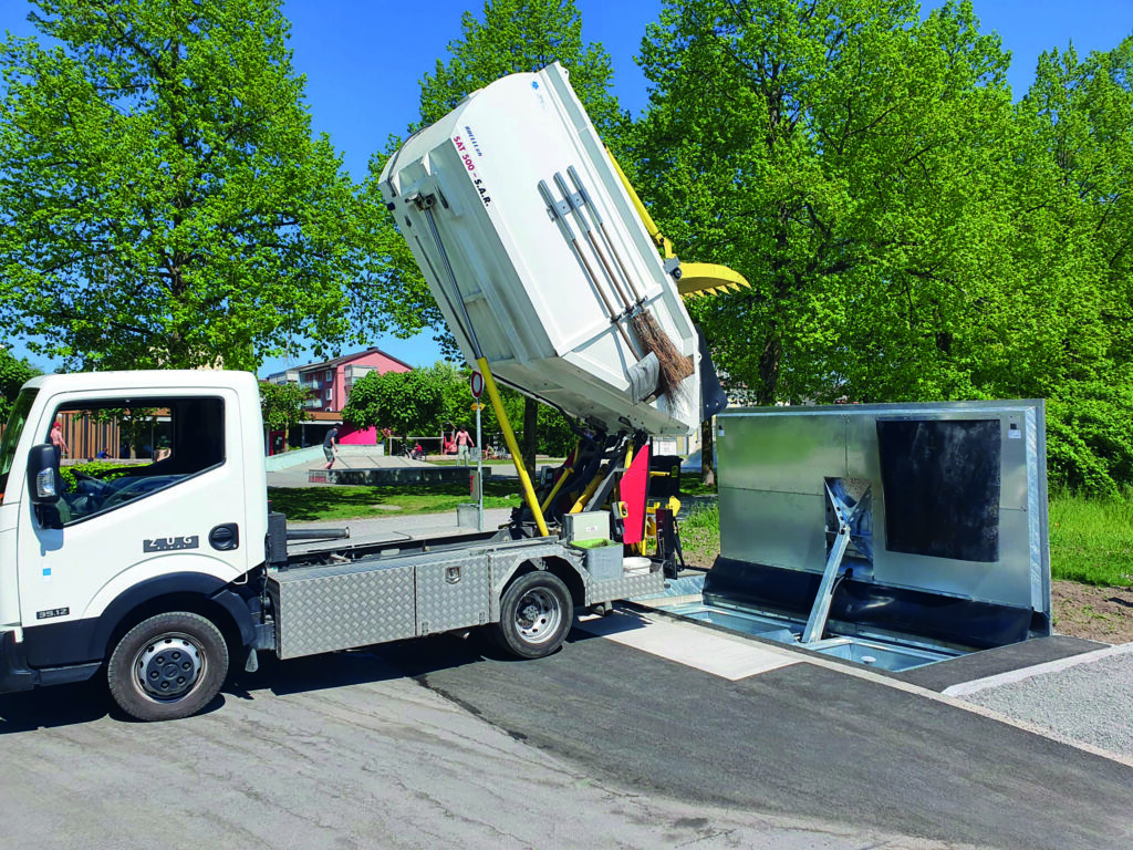 Swingomat, Fahrzeugtechnik – Villiger Entsorgungssysteme AG