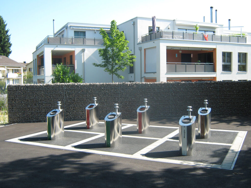 Terrano Einwurfsäule – Villiger Entsorgungssysteme AG