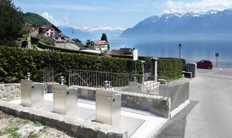 Vilaro Einwurfsäule – Villiger Entsorgungssysteme AG