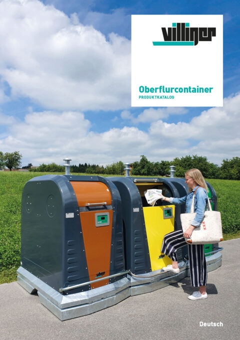 Produktbroschüre Oberflurcontainer – Villiger Entsorgungssysteme AG