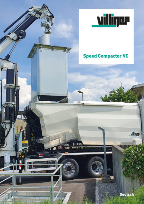 Produktbroschüre Speed Compactor VC – Villiger Entsorgungssysteme AG