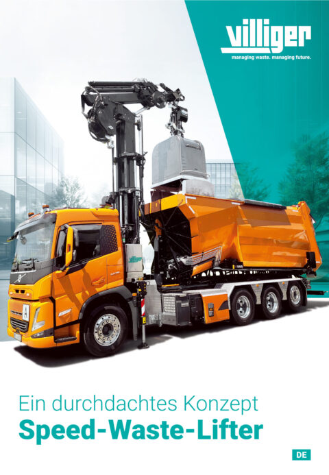 Produktbroschüre Speed Waste Lifter – Villiger Entsorgungssysteme AG