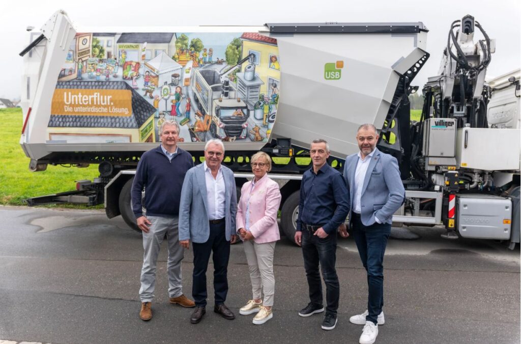 Ein Teil der Geschäftsleitung der Villiger Entsorgungssysteme AG