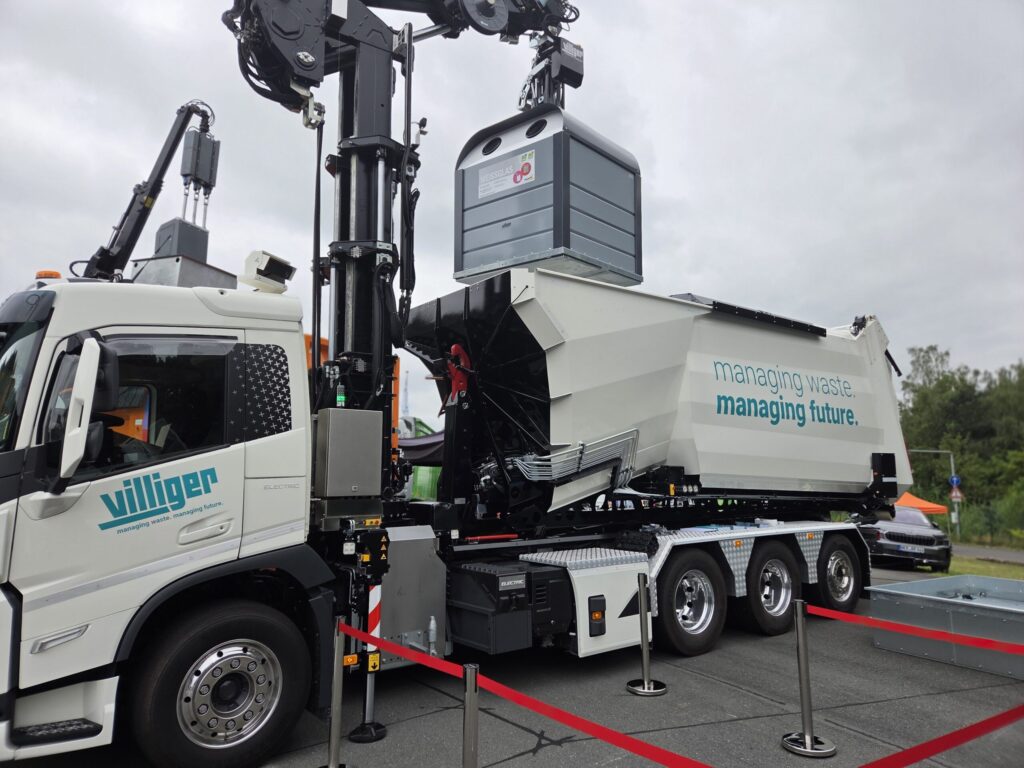 Villiger Entsorgungssyteme in Selm auf dem Tag der Entsorgungs-Logistik & Kommunaltechnik 2026