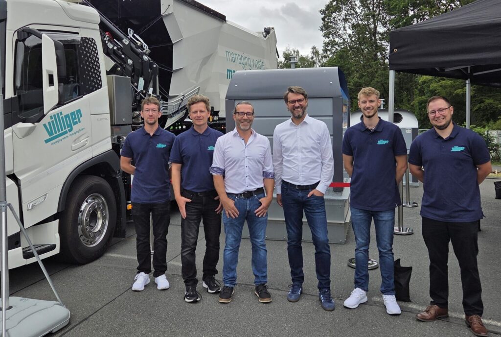 Villiger Entsorgungssyteme in Selm auf dem Tag der Entsorgungs-Logistik & Kommunaltechnik 2026